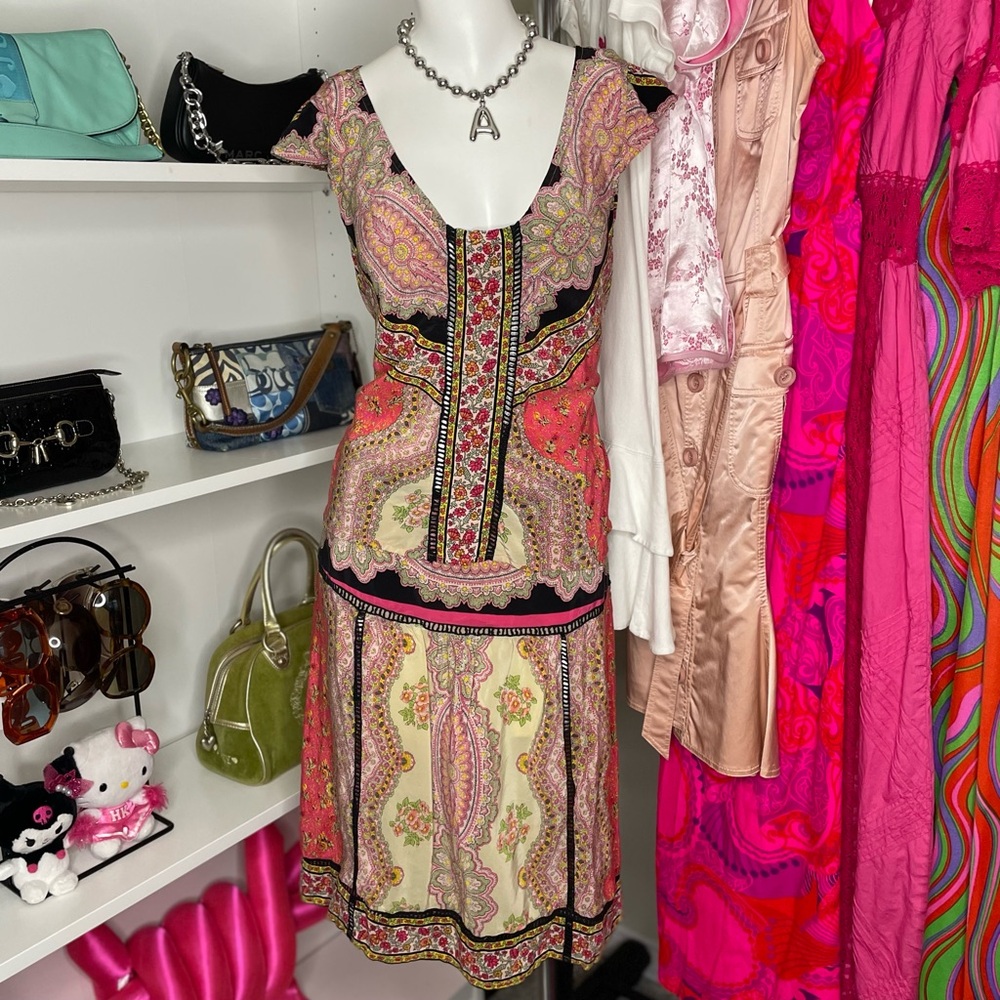 Printed Silk Set - image 1